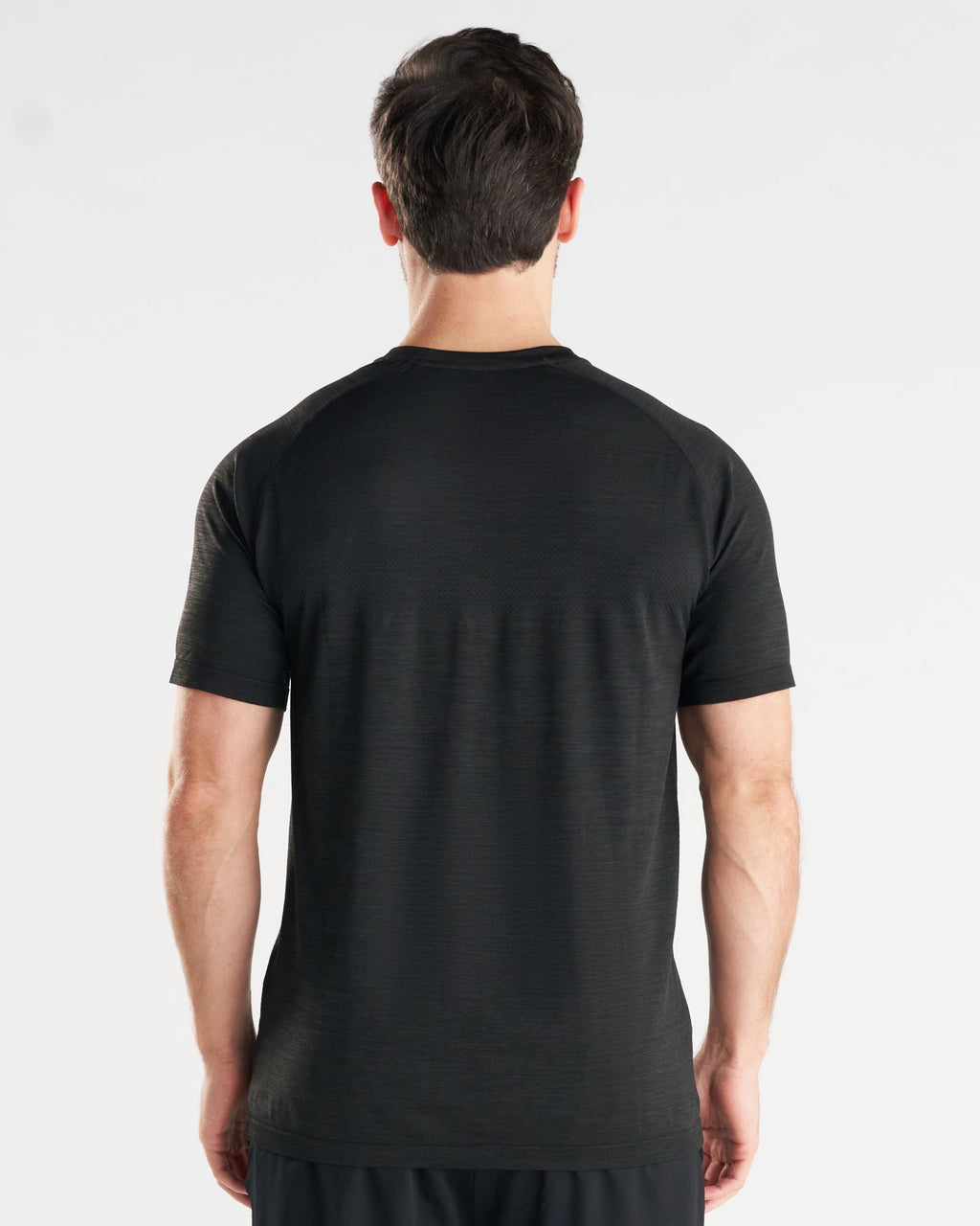 Seamless Tee - Black Marl